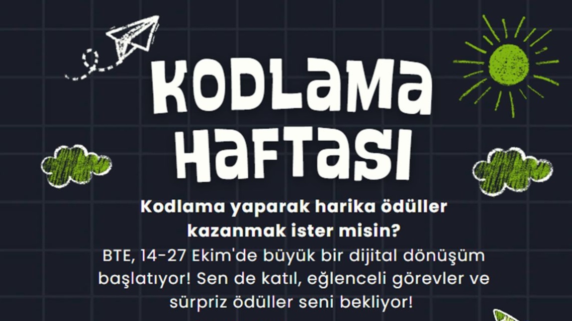 Kodlama Haftası Yarışma Duyurusu